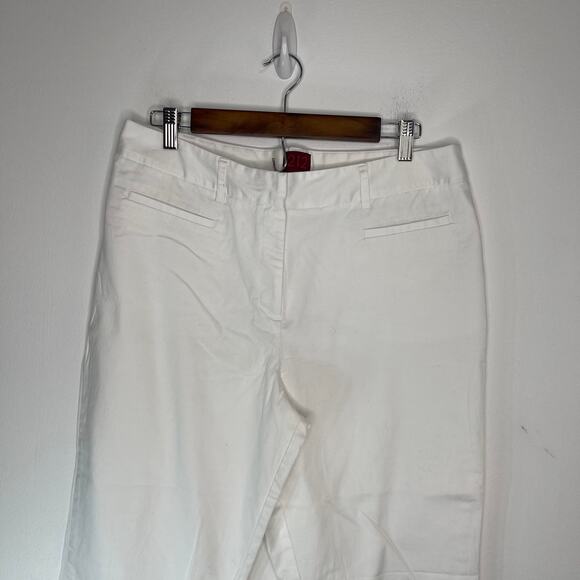 212 Collection chinos pants slacks women's 14 the Natural Fit cropped comfy - Picture 5 of 12
